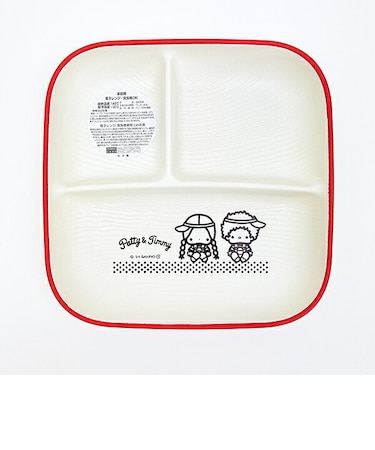 サンリオ パティ＆ジミー スクエアワンプレート(L) 食器 日本製 Sanrio