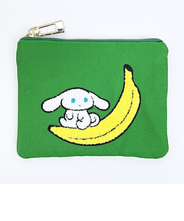 サンリオ アイシナモロール サガラフラットポーチ バナナ シナモン Sanrio