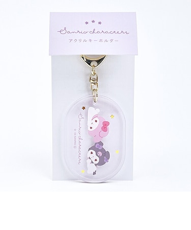 サンリオ アクリルキーホルダー パープル チルタイム Sanrio