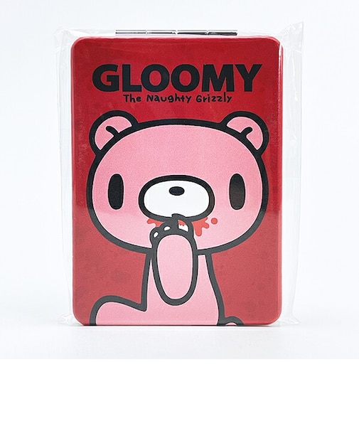 GLOOMY(グルーミー) 両面鏡(レッド) ミラー 日本製