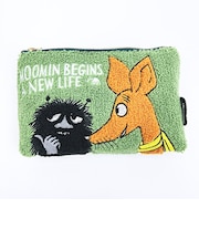 ムーミン スティンキー サガラ刺繍ポーチ MOOMIN