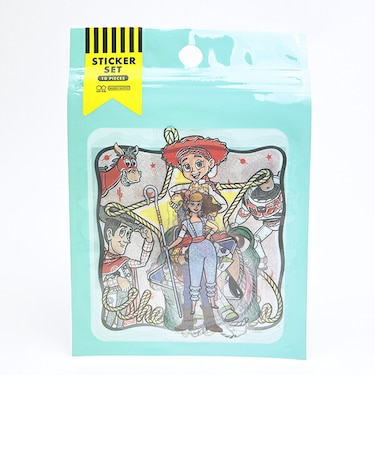 ディズニー トイストーリー ケース入りステッカーセット (レトロ) シール 文具 Disney