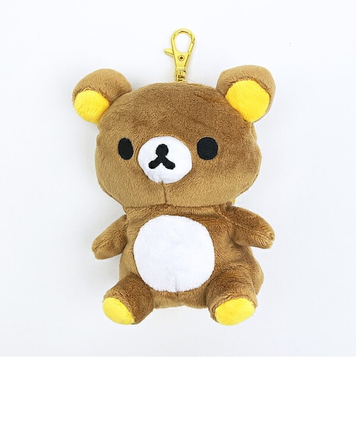 リラックマ ぬいぐるみリールキーカバー