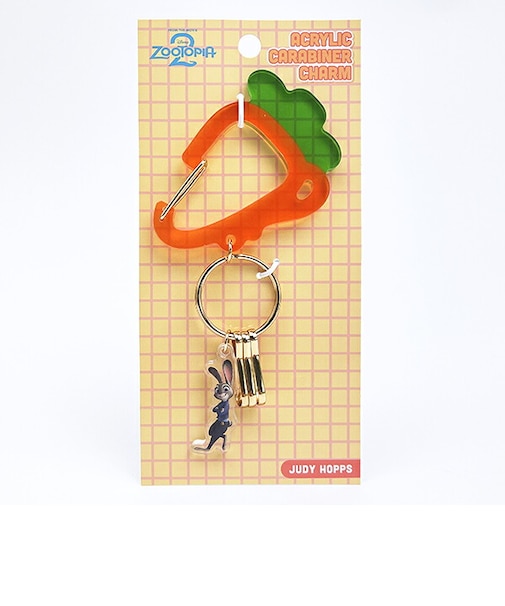 ディズニー ズートピア ジュディ・ホップス アクリルカナビラチャーム Disney