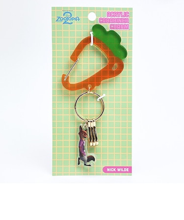 ディズニー ズートピア ニック・ワイルド アクリルカナビラチャーム Disney