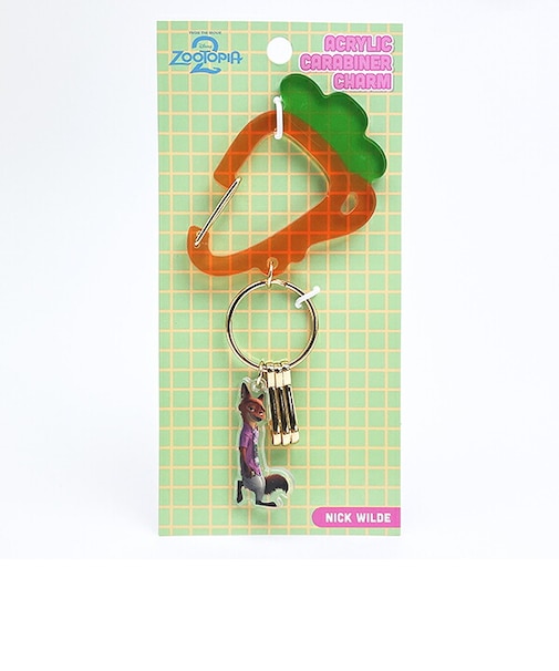 ディズニー ズートピア ニック・ワイルド アクリルカナビラチャーム Disney