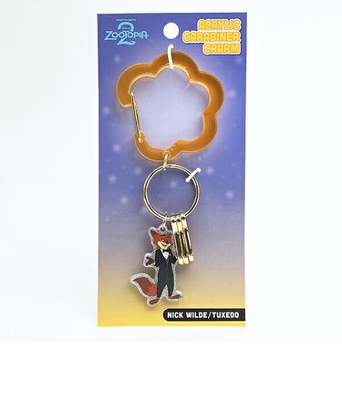 ディズニー ズートピア ニック・ワイルド アクリルカナビラチャーム (タクシード) Disney