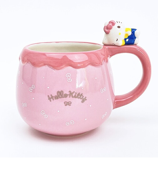 サンリオ ハローキティ フィギュア付きマグカップ おやすみ コップ Sanrio