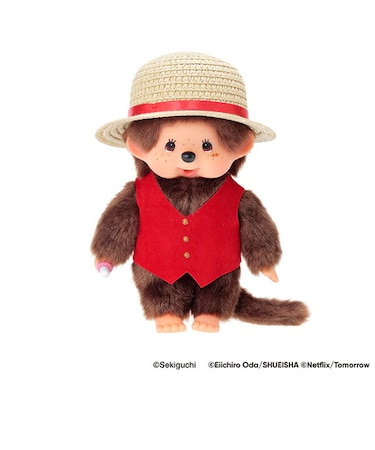 モンチッチ ×NETFLIX ONE PIECE Season2 ルフィーモンチッチ ぬいぐるみ（S）