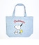 スヌーピー ウッドストック ジャガードトートバッグ (ブルー) SNOOPY