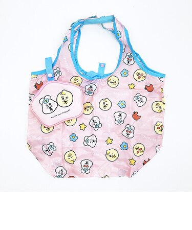 んぽちゃむ ポーチ付きショッピングエコバッグ