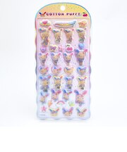 サンリオ ウサハナ コットンパフィーシール コギャル 文具 Sanrio