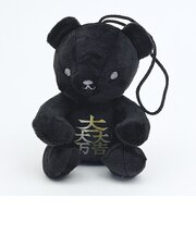 家紋シリーズ 漆黒の歴史ベア 石田三成 大一大万大吉 佐吉 治部少輔 クマアンドベアー 歴史 戦国 kuma and bear 歴史ベアシリーズ