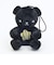 家紋シリーズ 漆黒の歴史ベア 明智光秀 明智家 桔梗紋  クマアンドベアー 歴史 戦国 kuma and bear 歴史ベアシリーズ