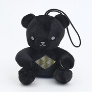 家紋シリーズ 漆黒の歴史ベア 武田信玄 武田菱 武田家 クマアンドベアー 歴史 戦国 kuma and bear 歴史ベアシリーズ