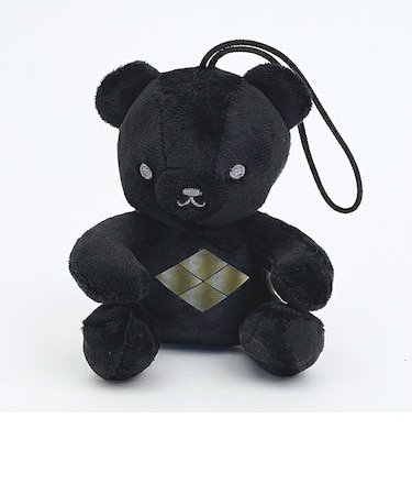 家紋シリーズ 漆黒の歴史ベア 武田信玄 武田菱 武田家 クマアンドベアー 歴史 戦国 kuma and bear 歴史ベアシリーズ