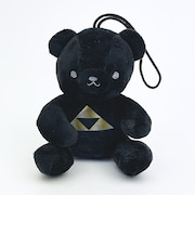 家紋シリーズ 漆黒の歴史ベア 北条氏康 北条家 三つ鱗 クマアンドベアー 歴史 戦国 kuma and bear 歴史ベアシリーズ