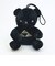 家紋シリーズ 漆黒の歴史ベア 北条氏康 北条家 三つ鱗 クマアンドベアー 歴史 戦国 kuma and bear 歴史ベアシリーズ
