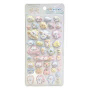 ほわころくらぶ シール フロッキー 文具