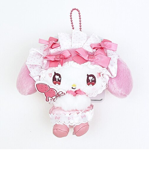 サンリオ マイメロディ マスコットキーホルダー (ボンネット) どーりーみっくすぷちシリーズ Sanrio