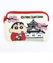 クレヨンしんちゃん お城 和柄ミニティッシュポーチ