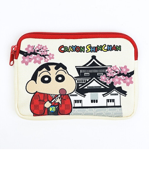 クレヨンしんちゃん お城 和柄ミニティッシュポーチ