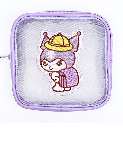 サンリオ クロミ メッシュポーチ ゆめいろランドセルシリーズ (パープル) Sanrio
