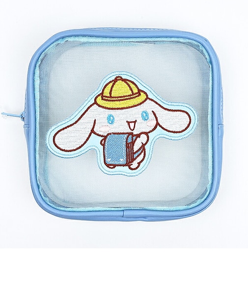 サンリオ シナモロール メッシュポーチ ゆめいろランドセルシリーズ シナモン (ブルー) Sanrio