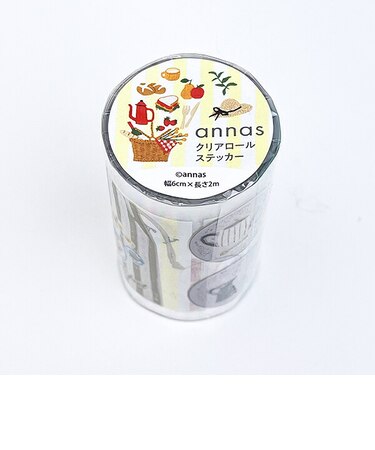 annas(アンナス) クリアロールステッカー シール 文具
