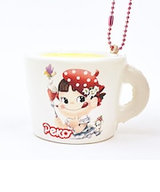 ペコちゃん おえかき ぷにぷにマスコットキーホルダー (プリン) 不二家