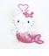 サンリオ ハローキティ ファンタジーマスコットキーホルダー ( マーメイド) (ダークピンク) Sanrio