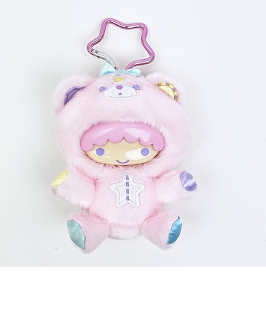 サンリオ リトルツインスターズ きぐるみマスコット キーホルダー ララ(ポフ) キキララ Sanrio
