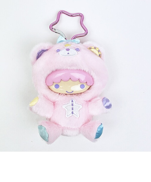 サンリオ リトルツインスターズ きぐるみマスコット キーホルダー ララ(ポフ) キキララ Sanrio