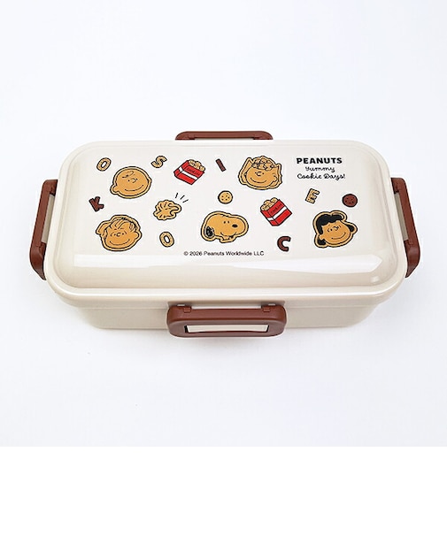 スヌーピー ふわっと弁当箱 クッキー ランチ 日本製 SNOOPY