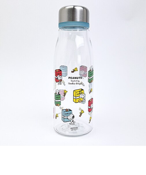 スヌーピー スタイリッシュブローボトル クッキー 水筒 ランチ SNOOPY