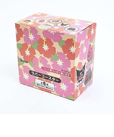 サンリオキャラクターズ 日焼け ラバーコースター 全6種 コンプリートBOX キッチン Sanrio