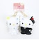 サンリオ ハローキティ×ミミィ ニコぬいキーホルダー (天使と悪魔) Sanrio