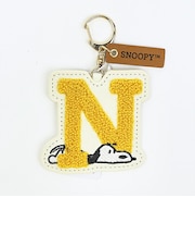 スヌーピー サガライニシャルキーホルダー N SNOOPY