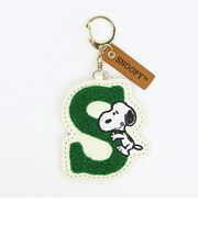スヌーピー サガライニシャルキーホルダー S SNOOPY