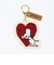 スヌーピー サガライニシャルキーホルダー ハート SNOOPY