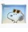 スヌーピー メッシュフラットポーチ サンセットサングラス SNOOPY