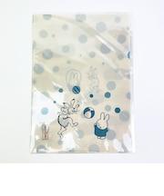 ミッフィー miffy × 鳥獣戯画 A4クリアファイル 2枚セット(A) 文具
