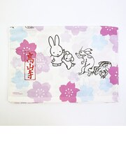 ミッフィー miffy × 鳥獣戯画 カーテン(A) 日本製