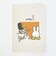 ミッフィー  miffy × 鳥獣戯画 蛇腹ポストカード(A) 文具