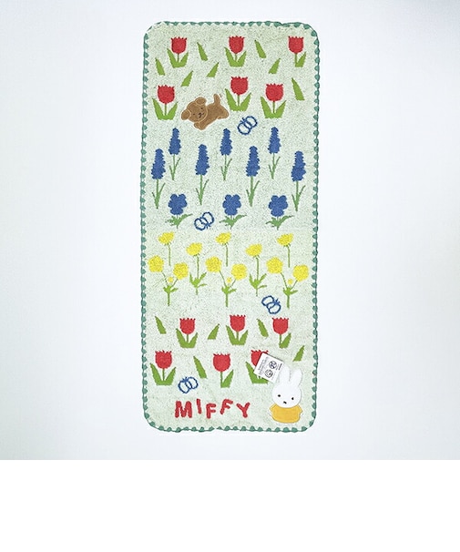 ミッフィー miffy フェイスタオル 花やしき