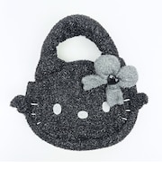 サンリオ ハローキティ ブラックラメミニトートバッグ Sanrio