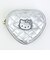 サンリオ ハローキティ キルティングハートコインケース シルバー 財布 Sanrio