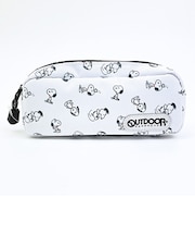 スヌーピー ペンケース ホワイト OUTDOOR PRODUCTS ポーチ SNOOPY