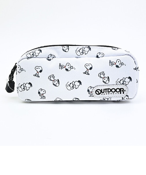 スヌーピー ペンケース ホワイト OUTDOOR PRODUCTS ポーチ SNOOPY