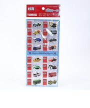 トミカ 働く車 図鑑シール 文具 タカラトミー